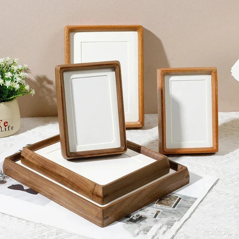 Handcrafted Solid Wood Display Photo Frame