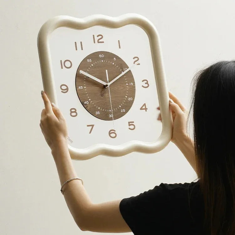 Square Frame Dial Wall Clock