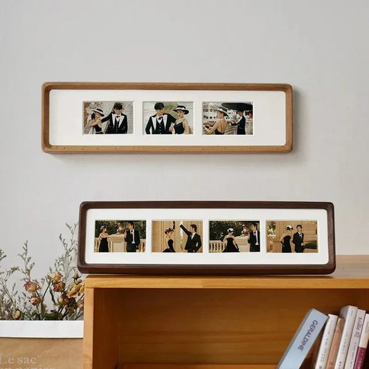 Horizontal-Orientation Floating Acrylic Photo Frame