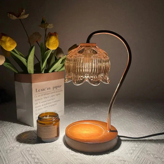 Dome Glass Candle Warmer Lamp