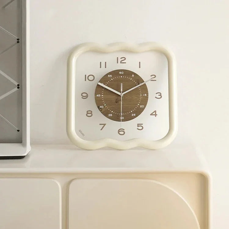 Square Frame Dial Wall Clock