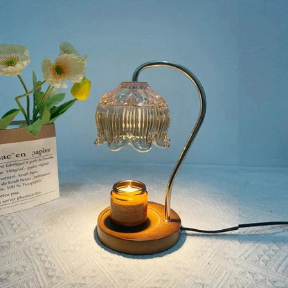 Dome Glass Candle Warmer Lamp