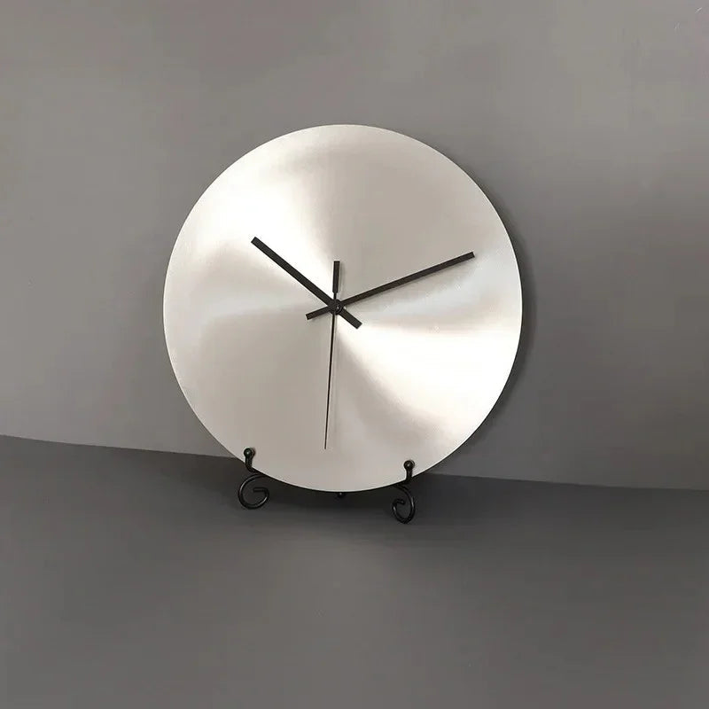 Stainless Steel Minimal Wall Clock