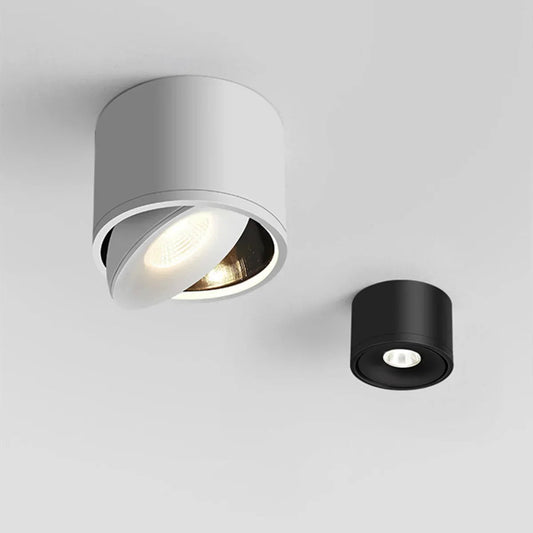 Modern Cylindrical Surface-Mounted Downlight