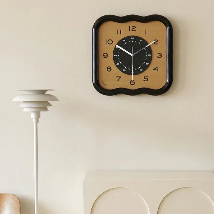 Square Frame Dial Wall Clock