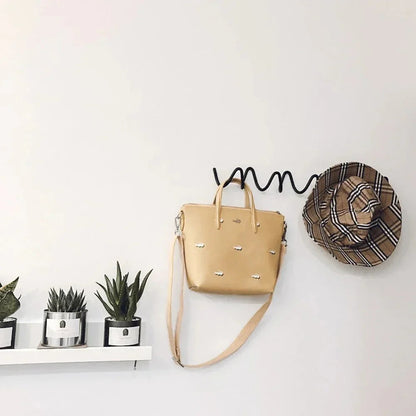Color Block Wall Hook Rack