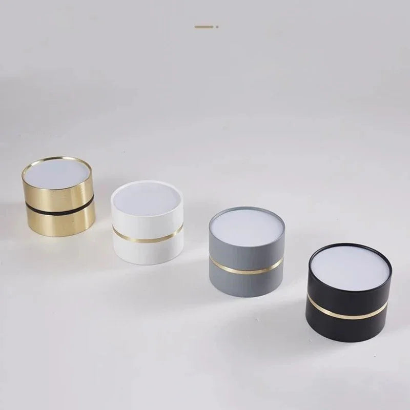 Minimal Dual-Tone LED Surface-Mounted Downlight