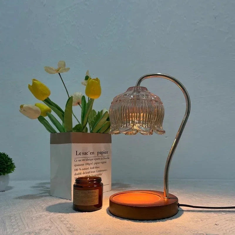 Dome Glass Candle Warmer Lamp
