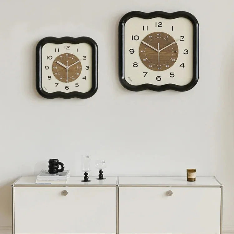 Square Frame Dial Wall Clock