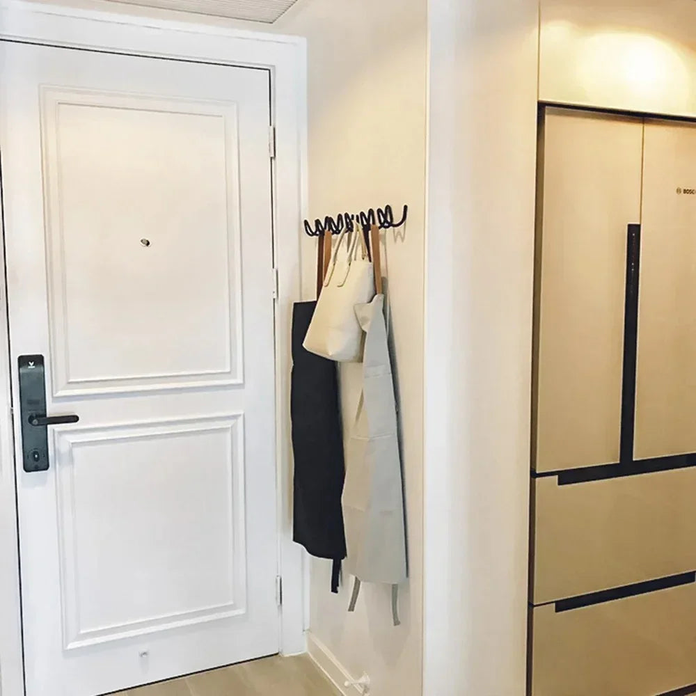 Color Block Wall Hook Rack