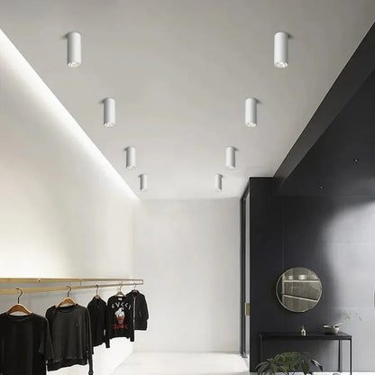 Minimal White LED Surface-Mounted Downlight