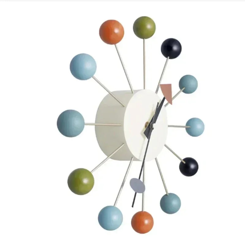 Ball Accent Modern Design Wall Clock