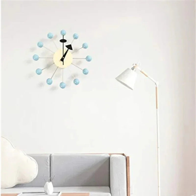 Ball Accent Modern Design Wall Clock