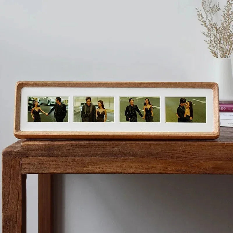 Horizontal-Orientation Floating Acrylic Photo Frame