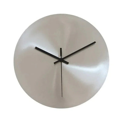 Stainless Steel Minimal Wall Clock