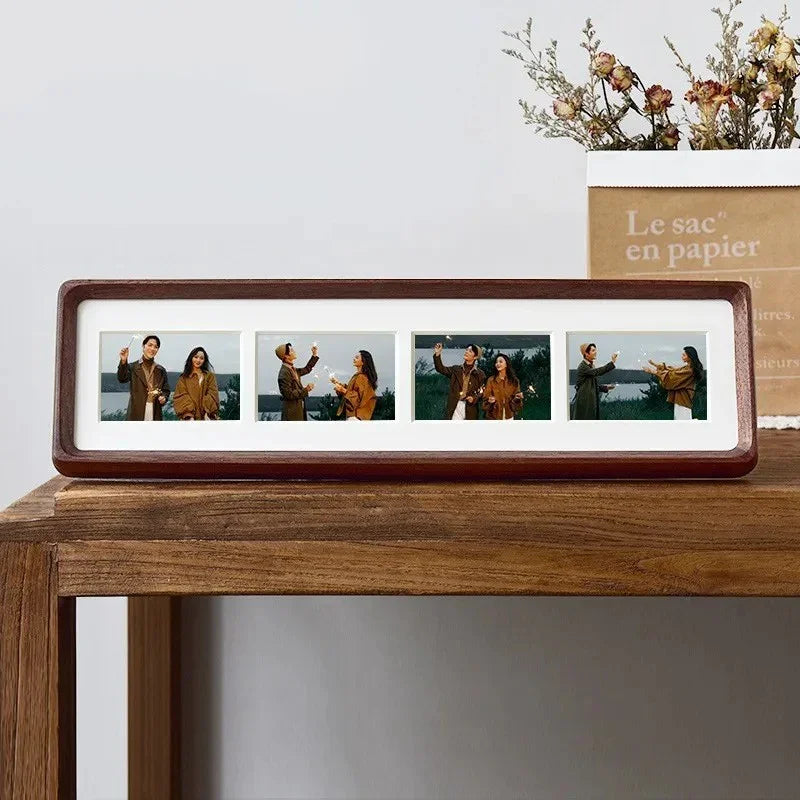 Horizontal-Orientation Floating Acrylic Photo Frame