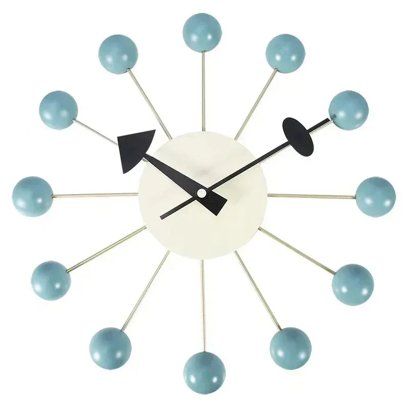 Ball Accent Modern Design Wall Clock