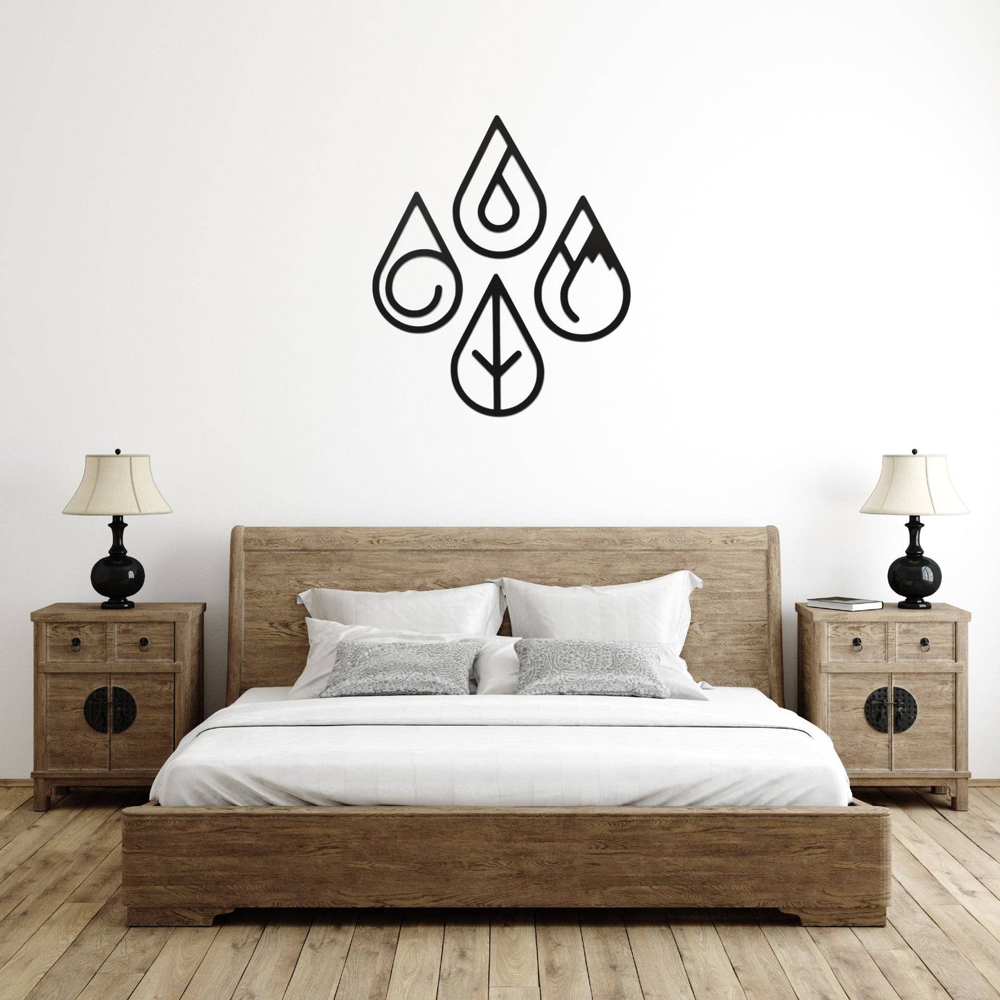 Four Elements - Metal Wall Art - MetalPlex