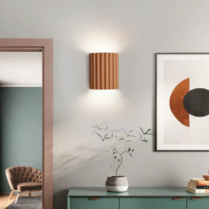 Modern Resin Wall Lamp - ArtisticWave-White-Warm White-State of Style