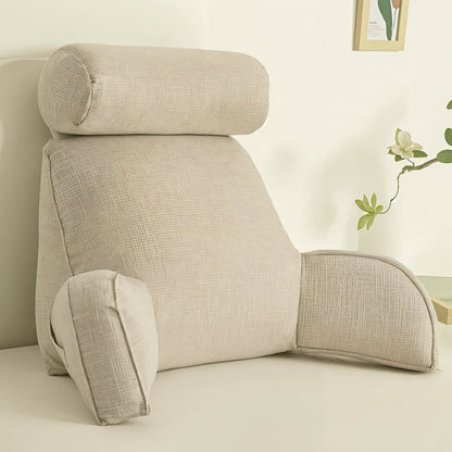 Deluxe Backrest Reading Pillow | Armrest Head Support