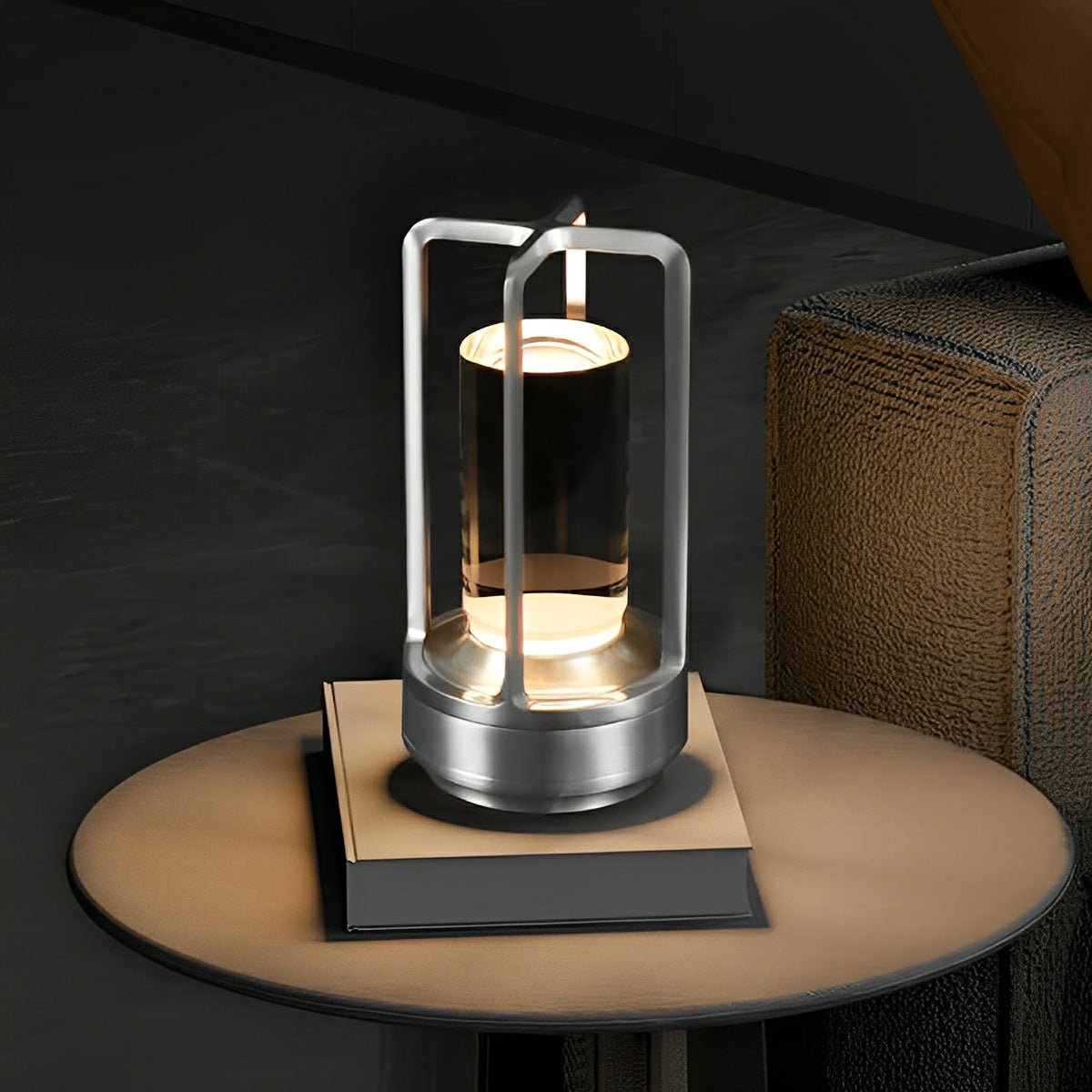 Cordless USB Touch Dimming Lantern Table Lamp