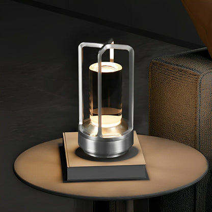 Cordless USB Touch Dimming Lantern Table Lamp
