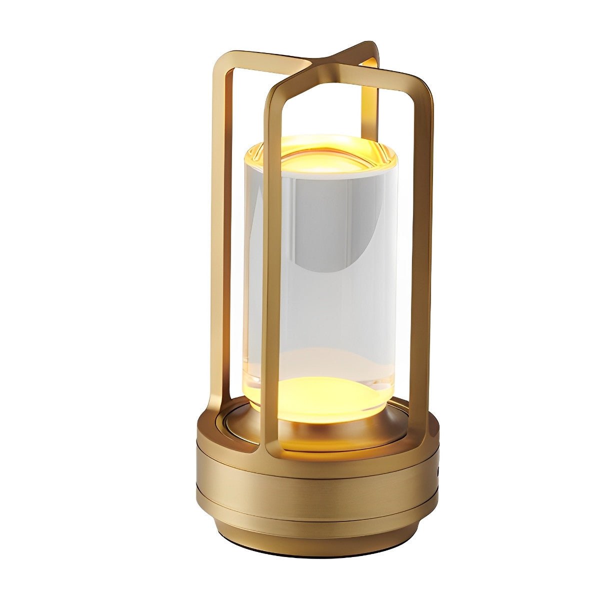 Cordless USB Touch Dimming Lantern Table Lamp