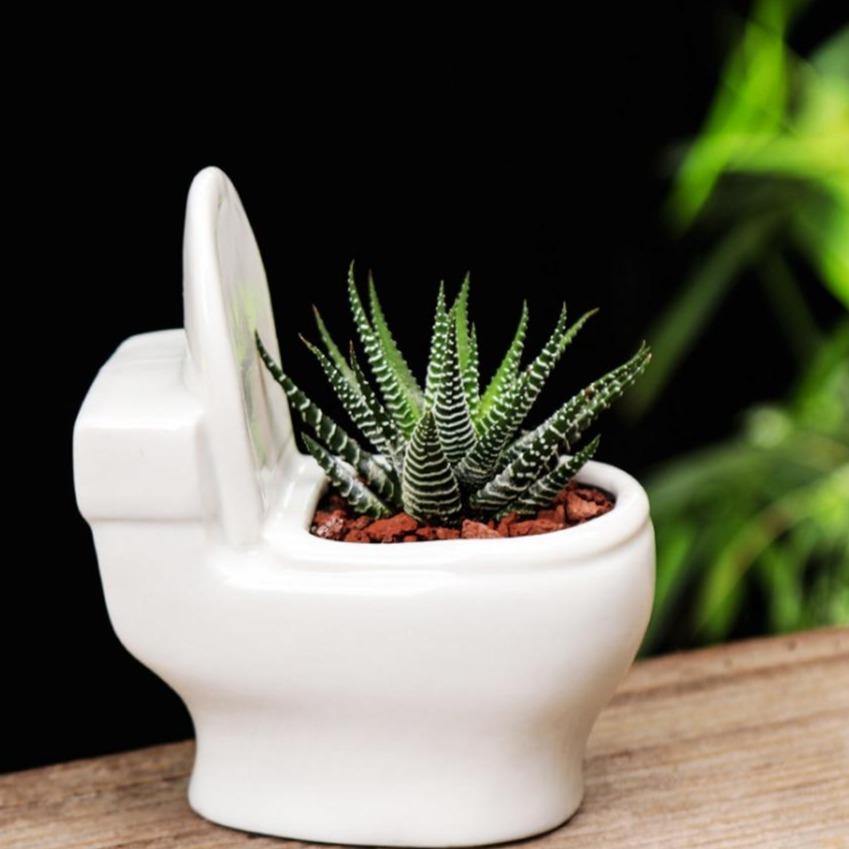 Handcrafted Clay Plant Holder Pot