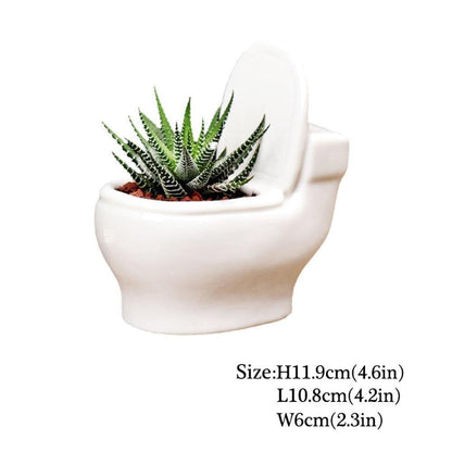 Handcrafted Clay Plant Holder Pot