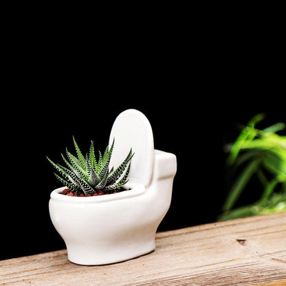 Handcrafted Clay Plant Holder Pot