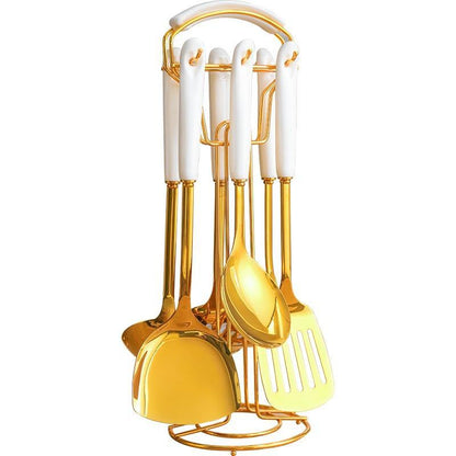 Premium Kitchen Utensils | Cooking Tools with Stand