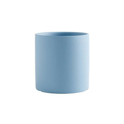 Modern Color Block Ceramic Planter Set