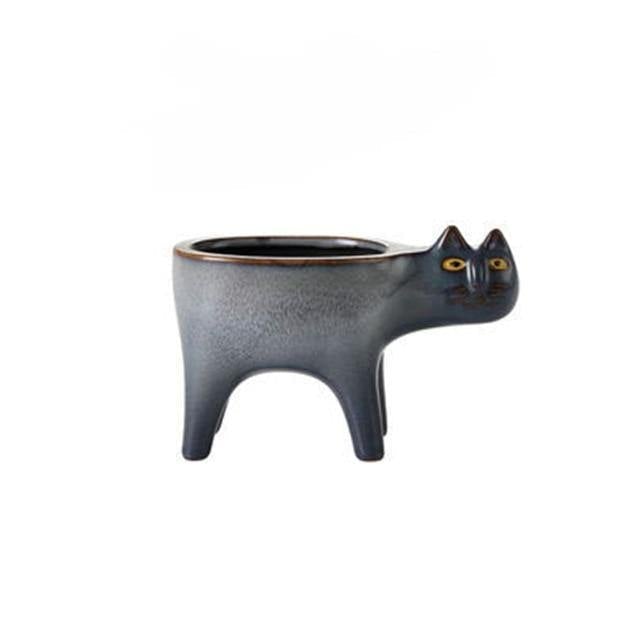 Animal Figure Ceramic Planter Pot