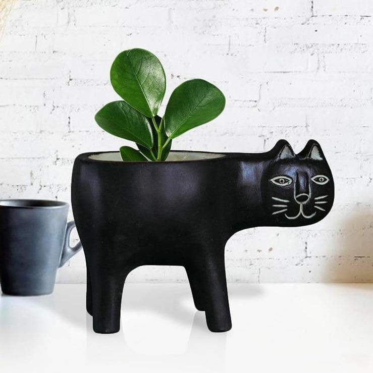 Animal Figure Ceramic Planter Pot