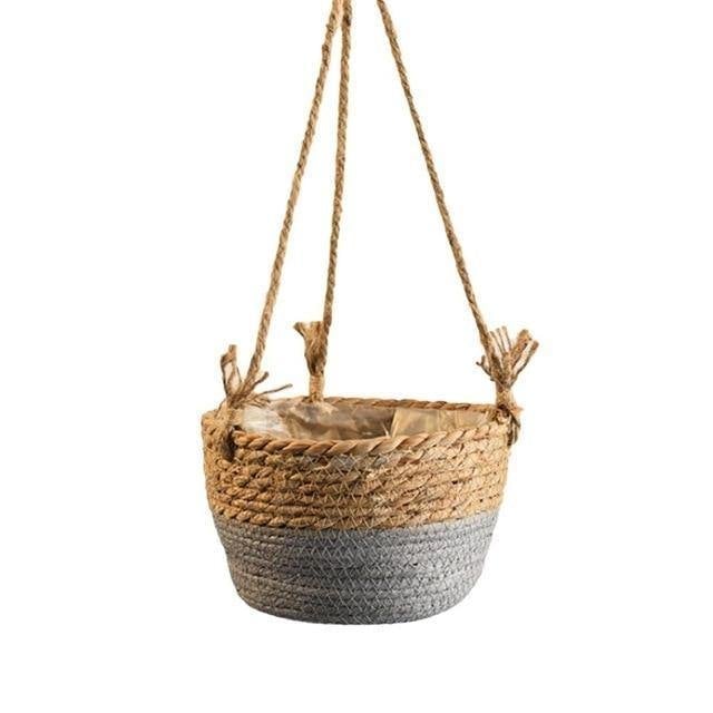 Woven Hanging Planter Basket