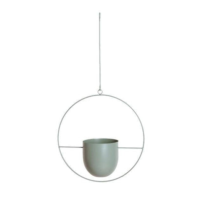 Metal Hanging Plant Planter