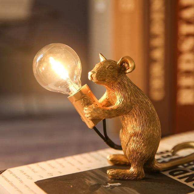 Mouse Figure Table Lamp