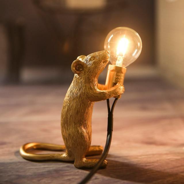 Mouse Figure Table Lamp