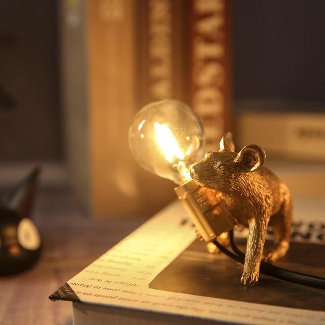 Mouse Figure Table Lamp