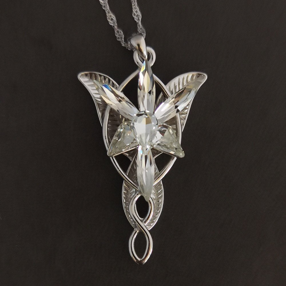 Evenstar of Alfheim Pendant Necklace – 925 Sterling Silver