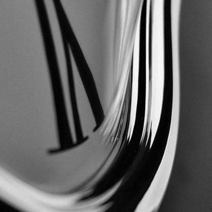 Surreal Melting Clock Decorative Accent