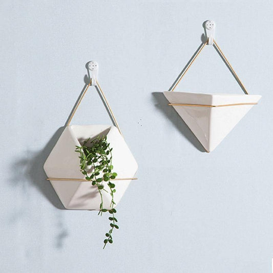 Hanging Geometric Glass Terrarium