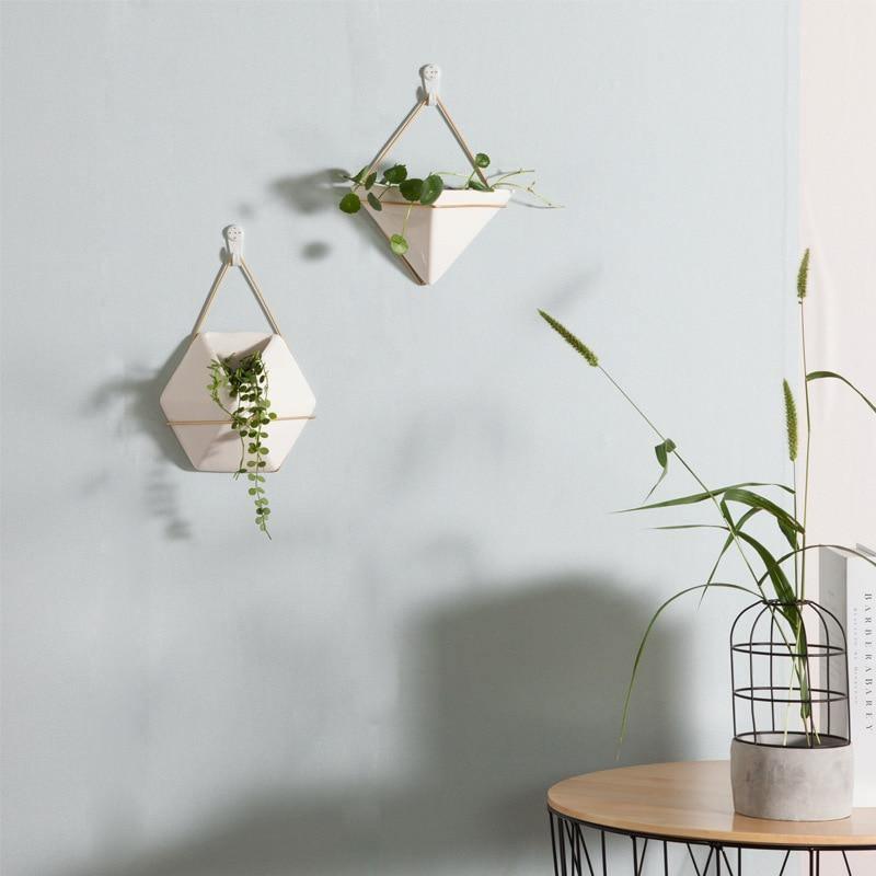 Hanging Geometric Glass Terrarium