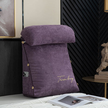 Ergonomic Backrest Reading Pillow | Plush Arm Support