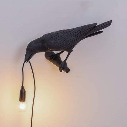Raven Bird Table Lamp