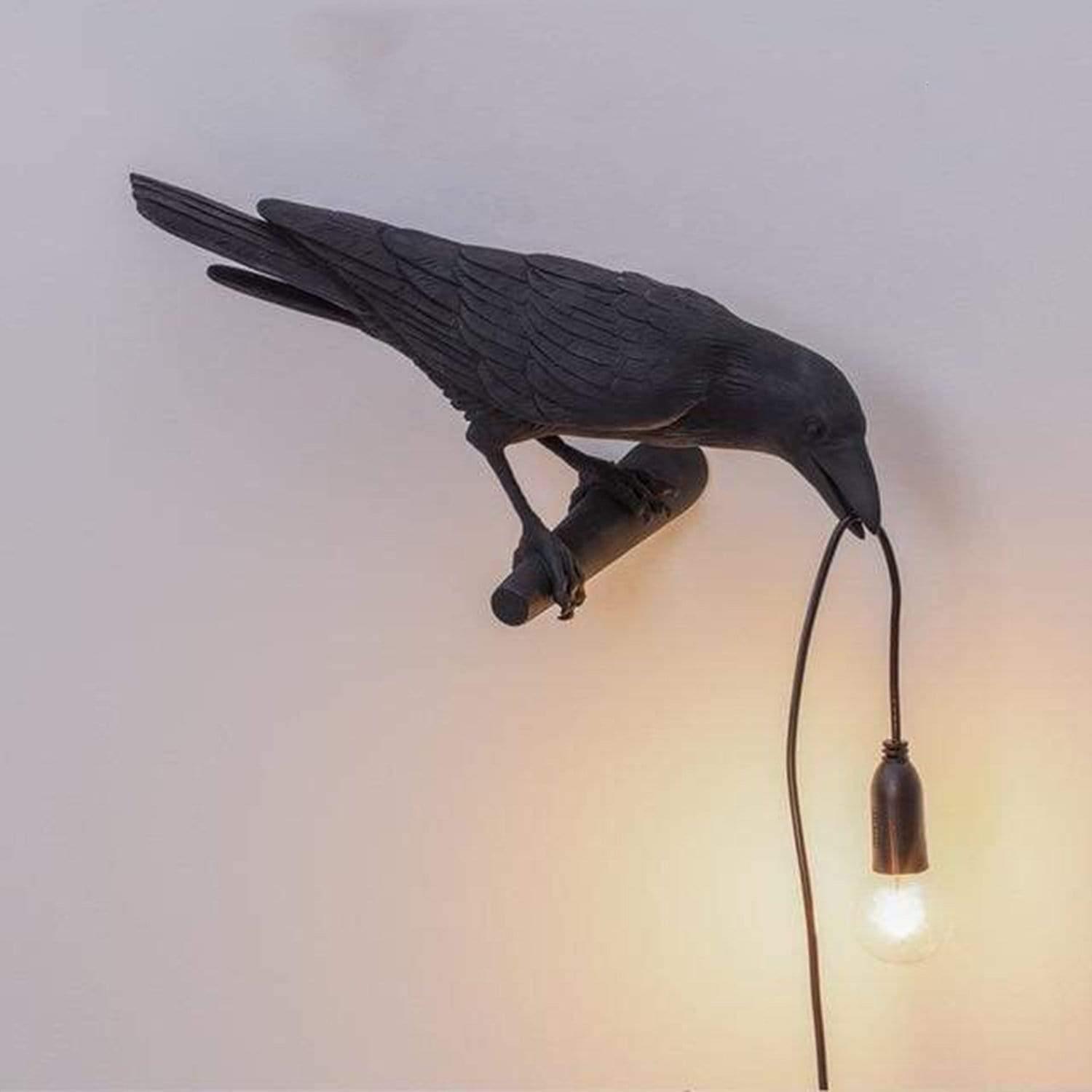 Raven Bird Table Lamp