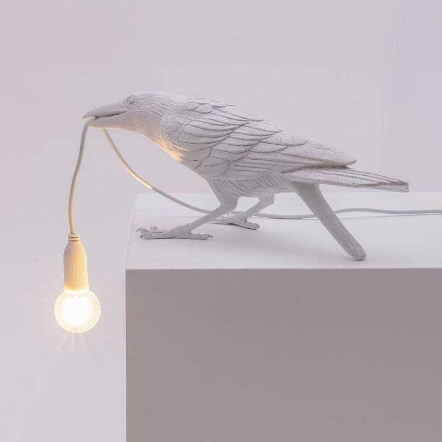 Raven Bird Table Lamp