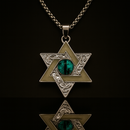 Hexaether Sigil - Nightglyphs Luminescent Necklace
