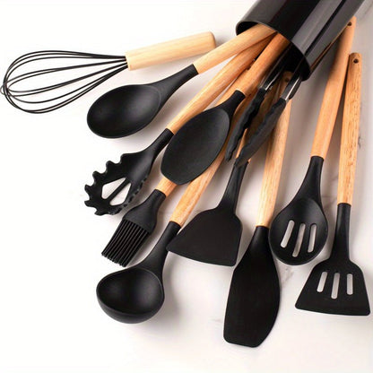 Silicone Kitchen Utensils | Cooking Tools Set