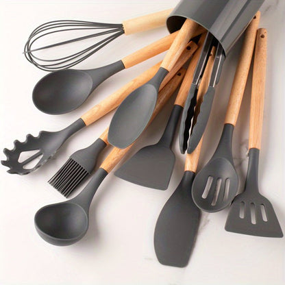 Silicone Kitchen Utensils | Cooking Tools Set